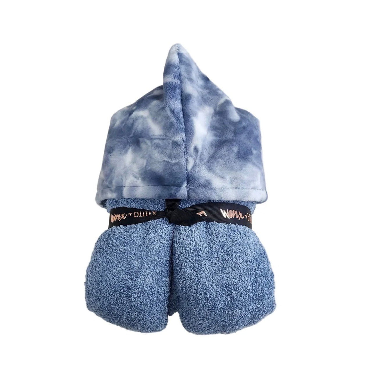 Winx + Blinx Tiedye Cobalt Hooded Towel - Towel