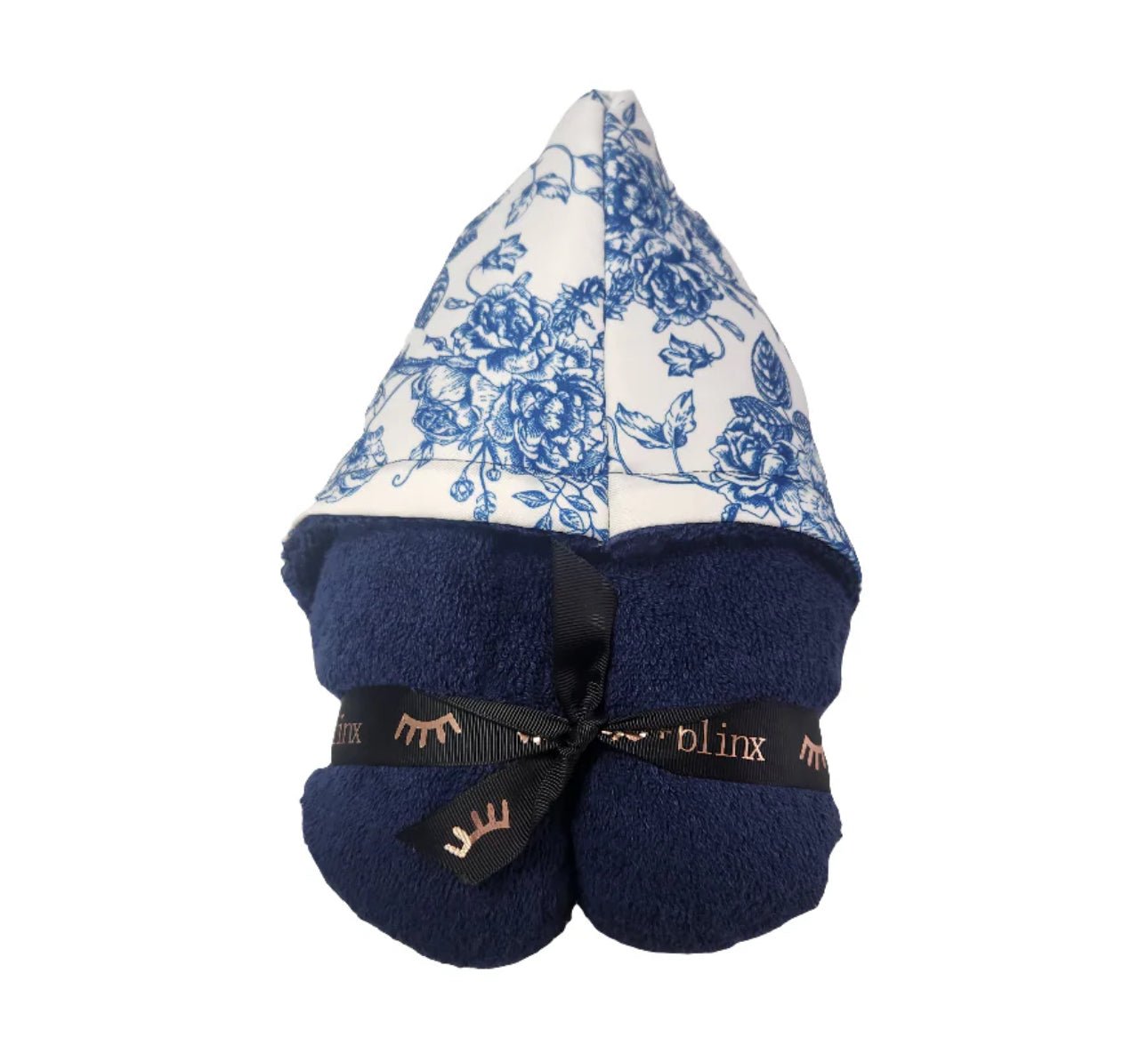 Winx + Blinx Toile Navy Hooded Baby Towel - Towel