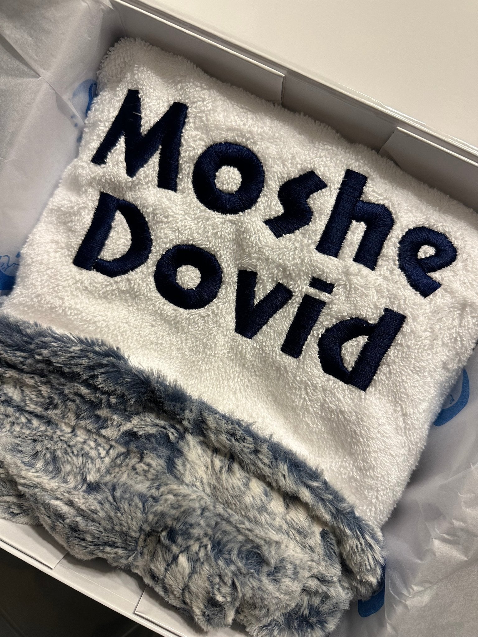 Winx + Blinx Wave Boa Navy Hooded Towel - Towel