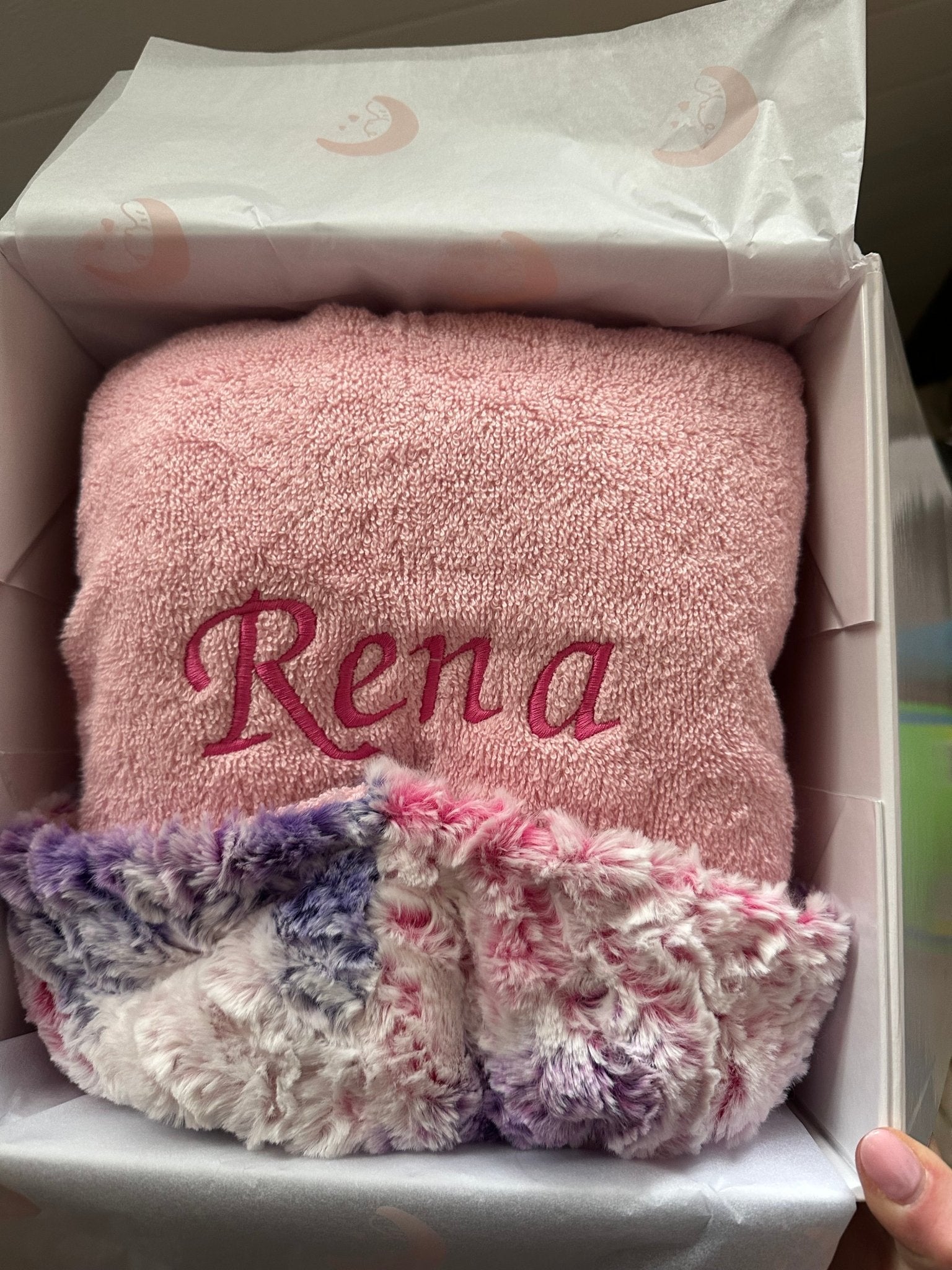 Winx + Blinx Zebra Unicorn Pink Hooded Towel - Blissful Bundlz