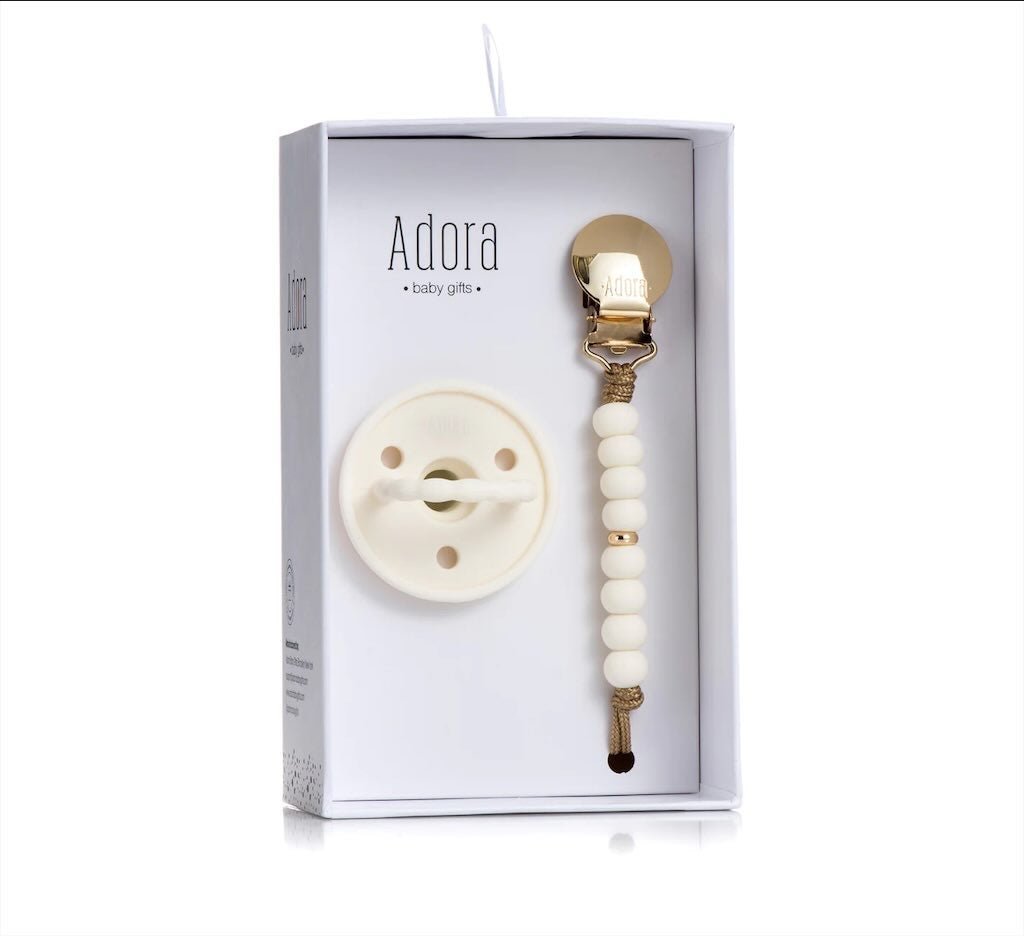 Adora Pacifier & Clip Gift Set - Blissful Bundlz