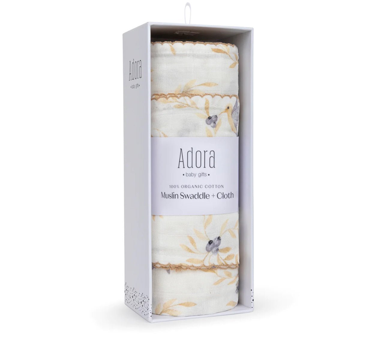 Adora Swaddle + Cloth Gift Set - Blissful Bundlz