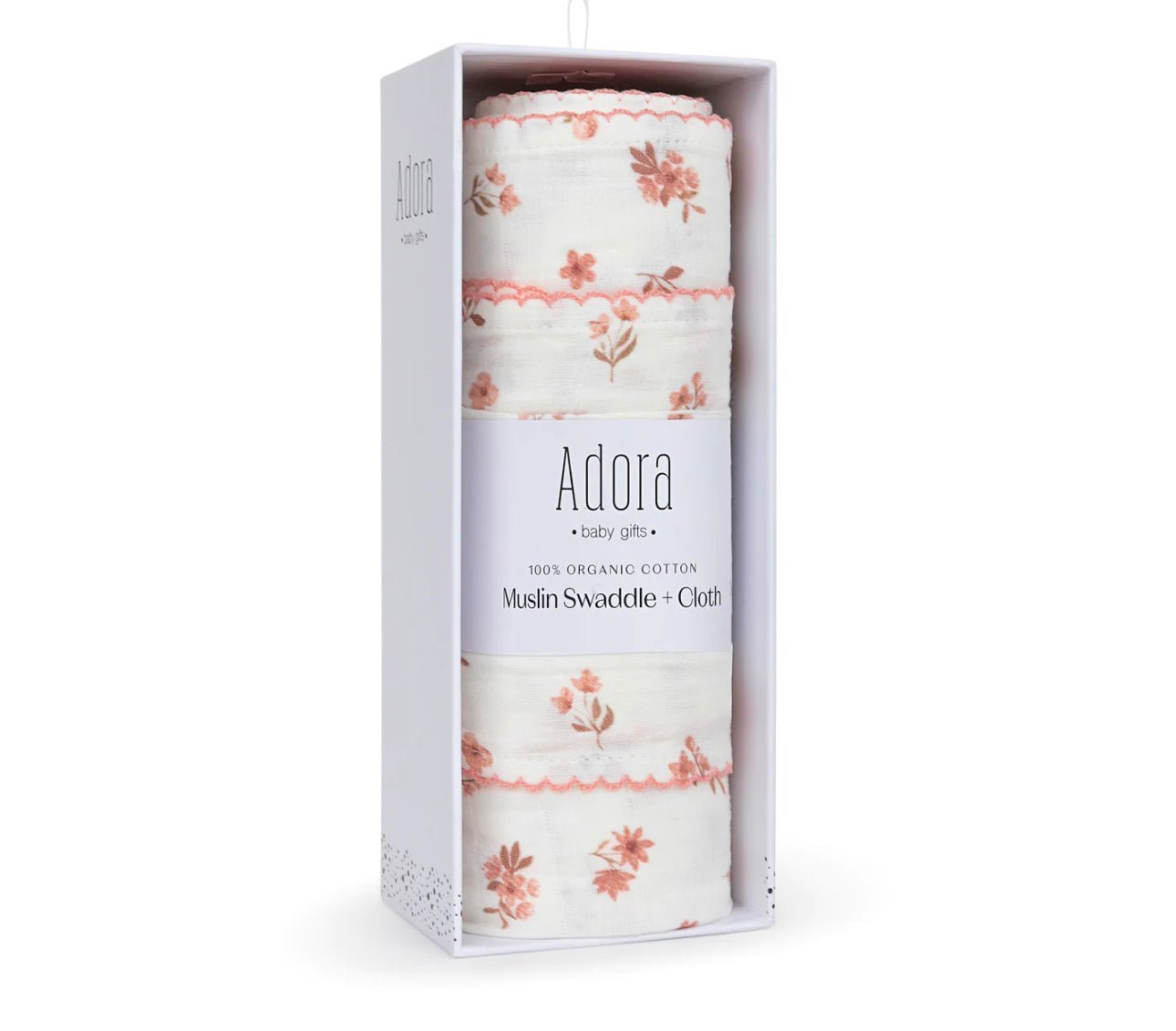 Adora Swaddle + Cloth Gift Set - Blissful Bundlz