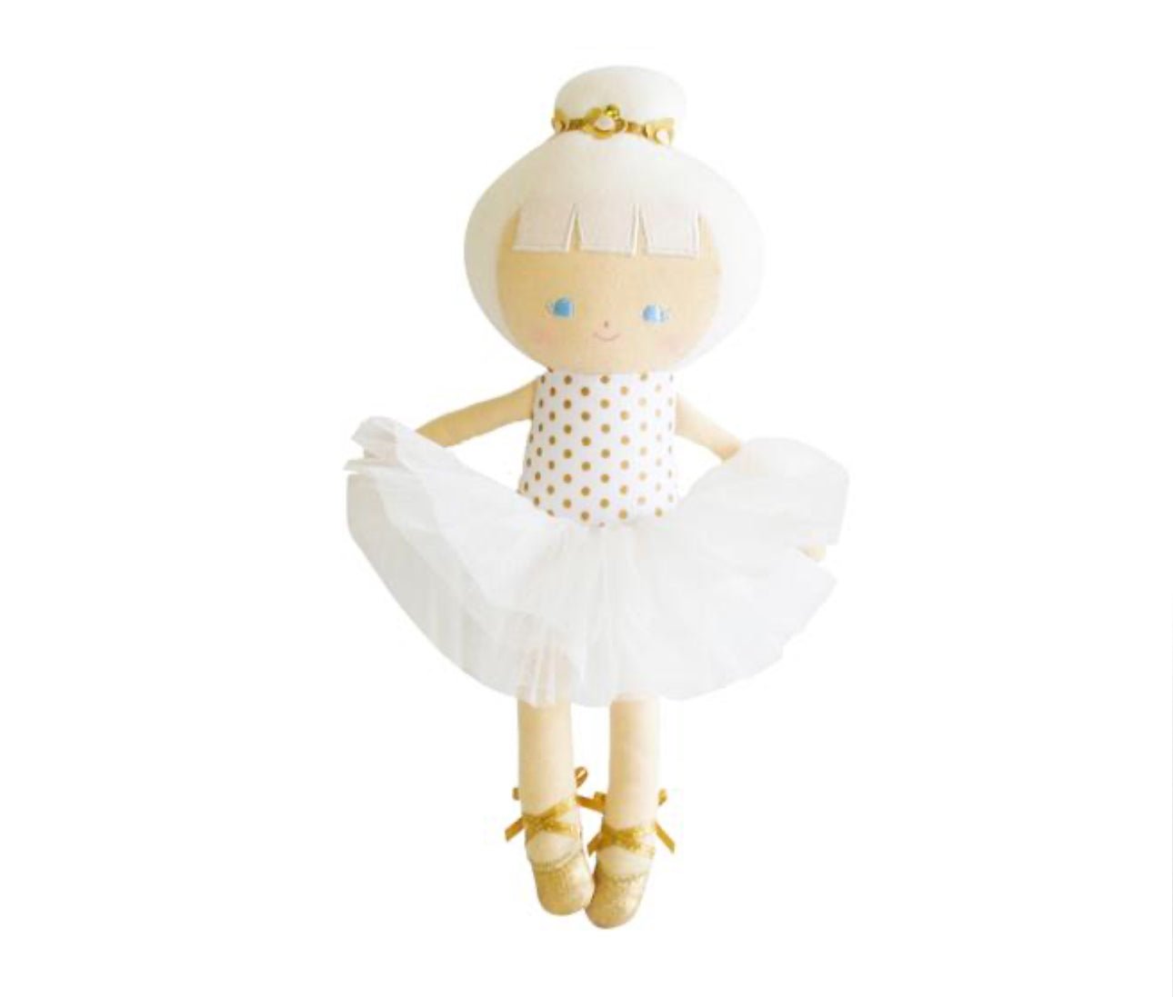 Alimrose Baby Ballerina Doll - Gold Spot - Blissful Bundlz