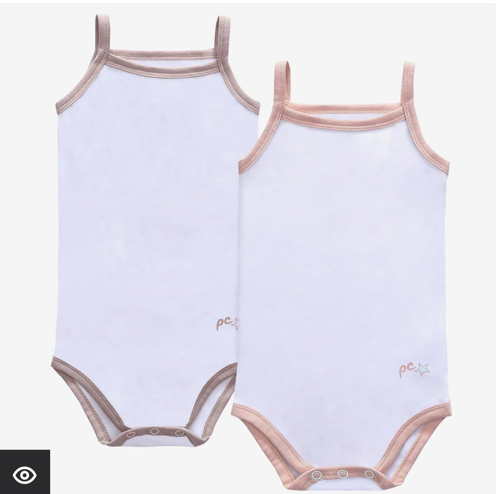 Petit Clair Baby Girl 2-Pack Undershirts - Blissful Bundlz