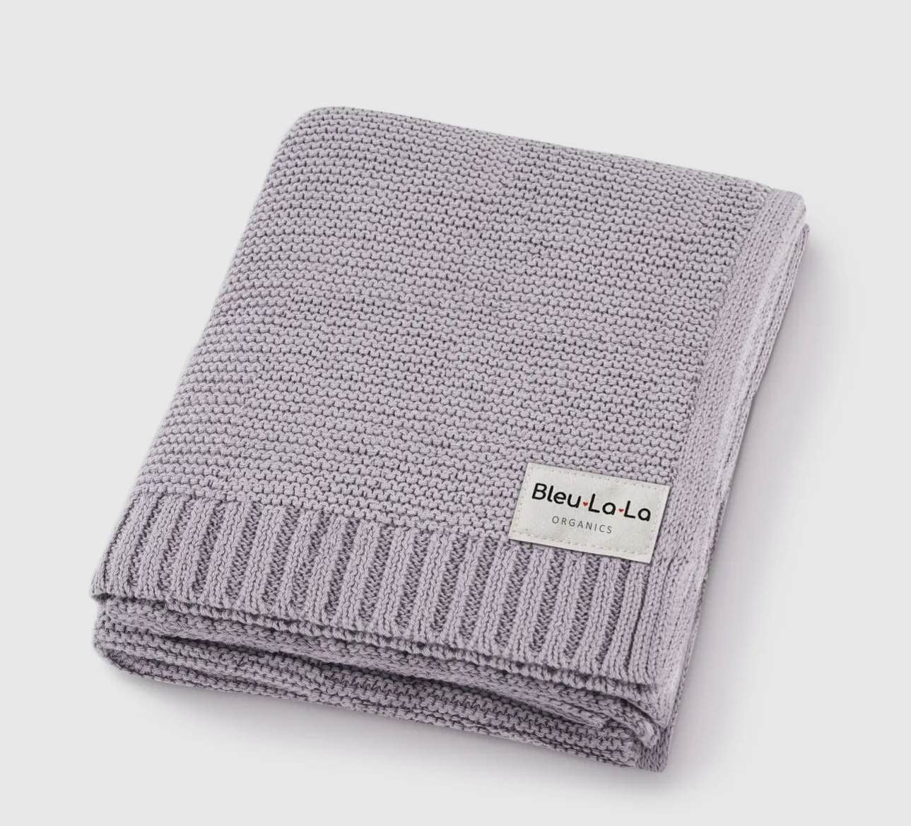 Bleu La La Knit Blanket - Blissful Bundlz