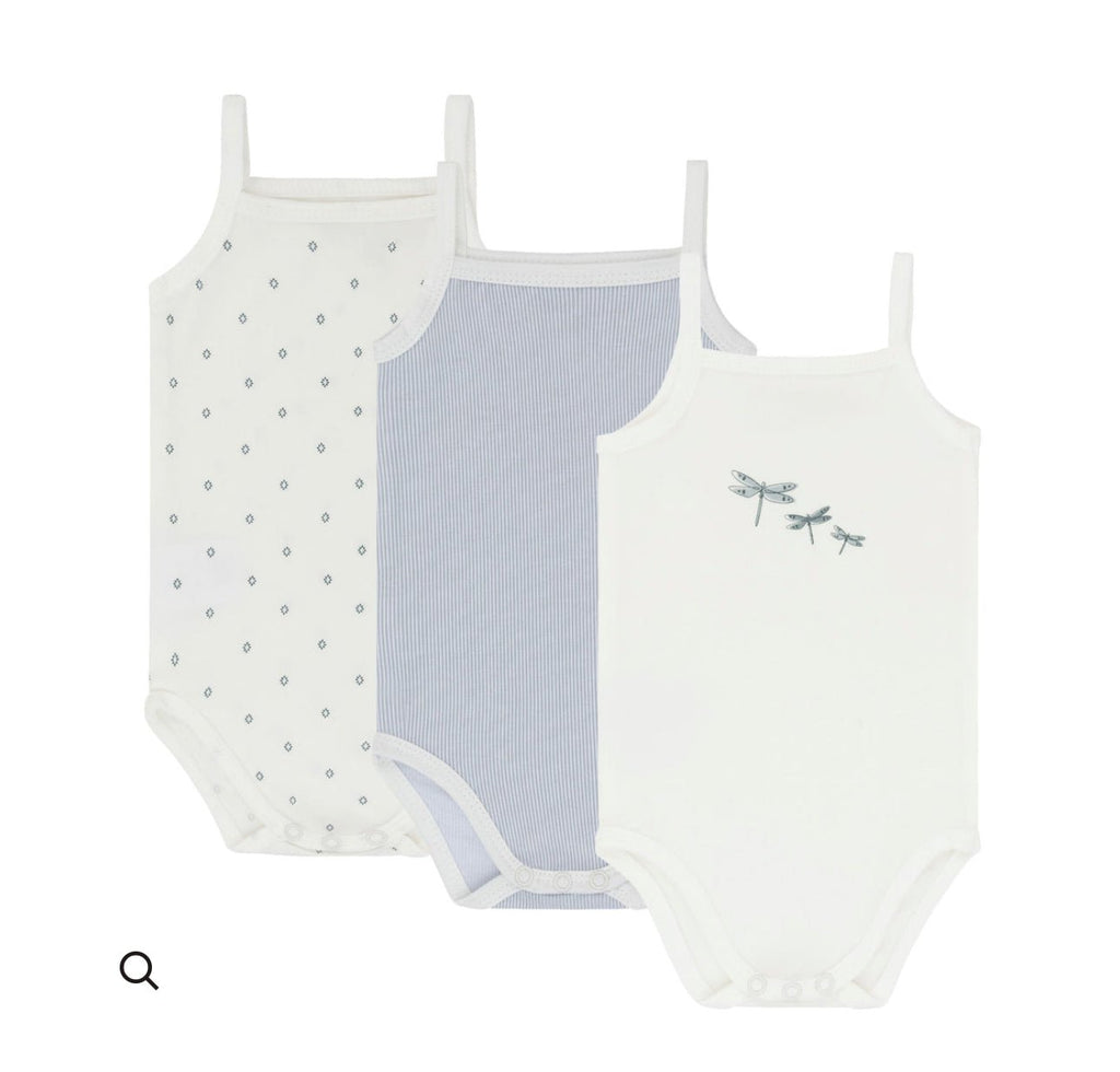 Elys & Co. 3-Pack Jersey Cotton Undershirts - Blissful Bundlz