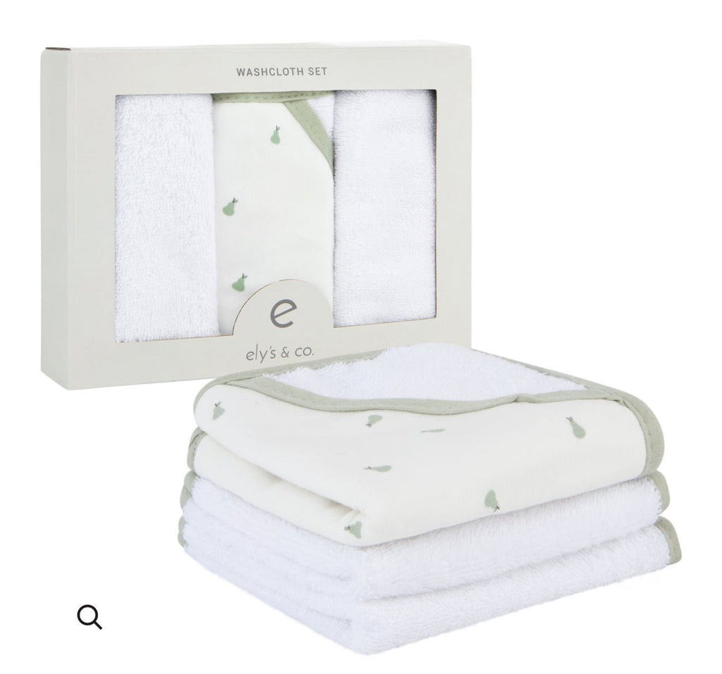 Elys & Co. 3 Pack Washcloth Set - Blissful Bundlz