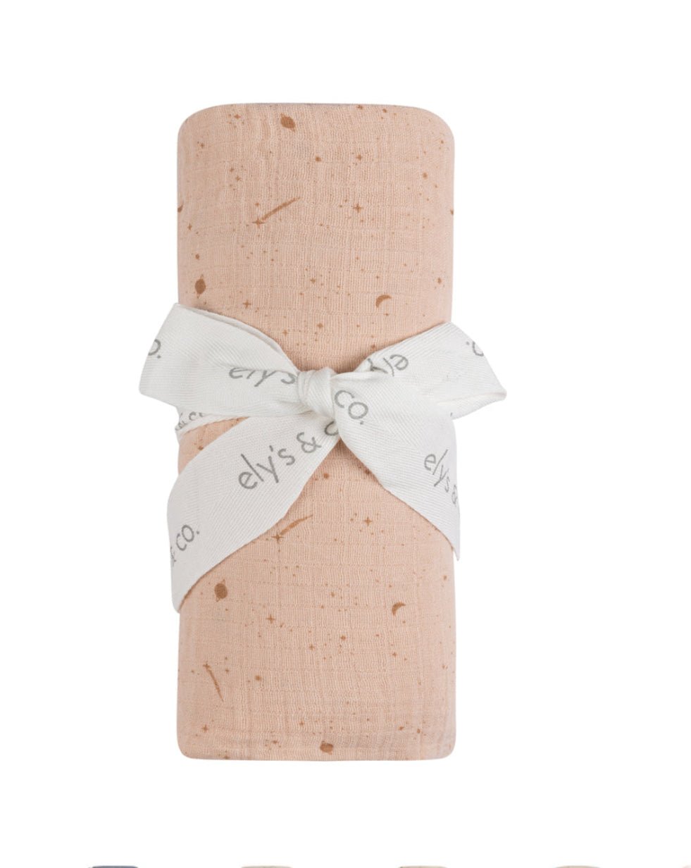 Elys & Co. Celestial Collection Muslim Swaddle - Pink - Blissful Bundlz