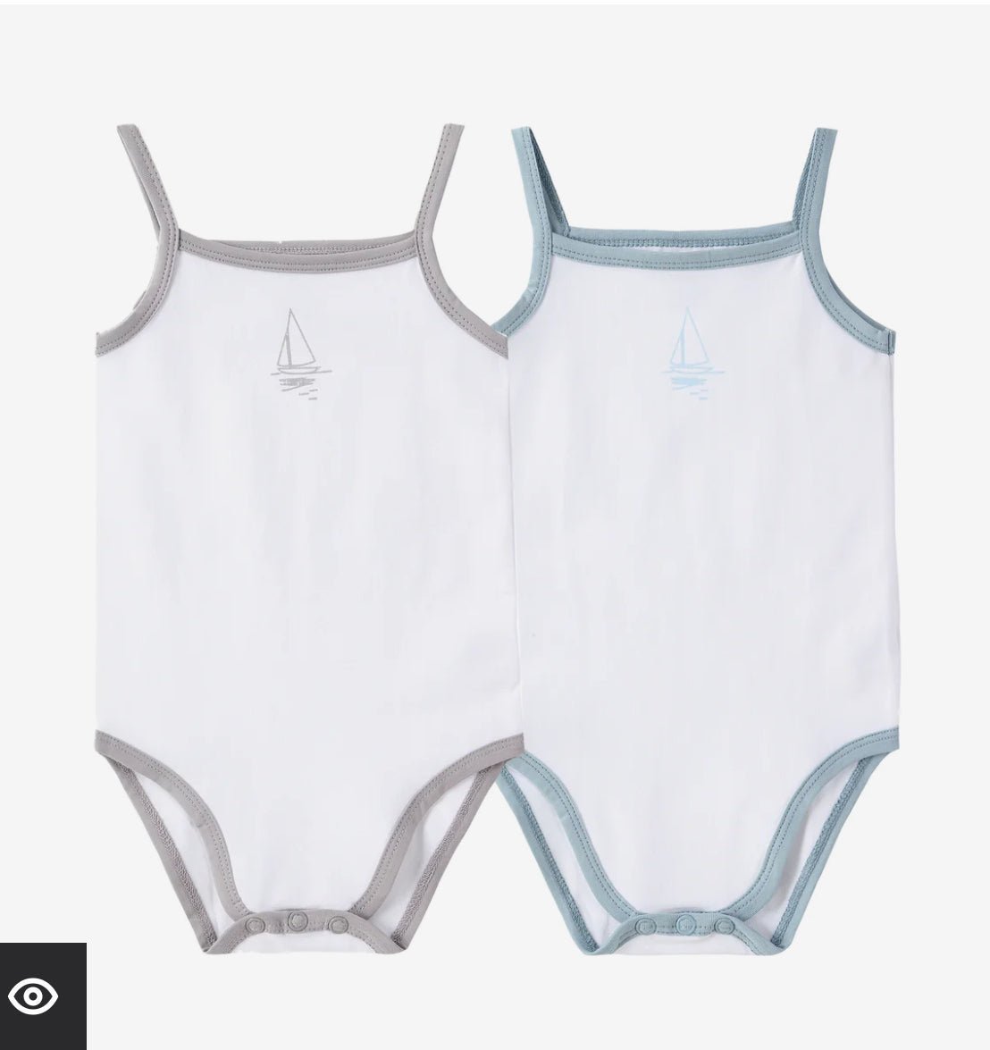 Petit Clair Baby Boy 2-Pack Undershirts - Blissful Bundlz