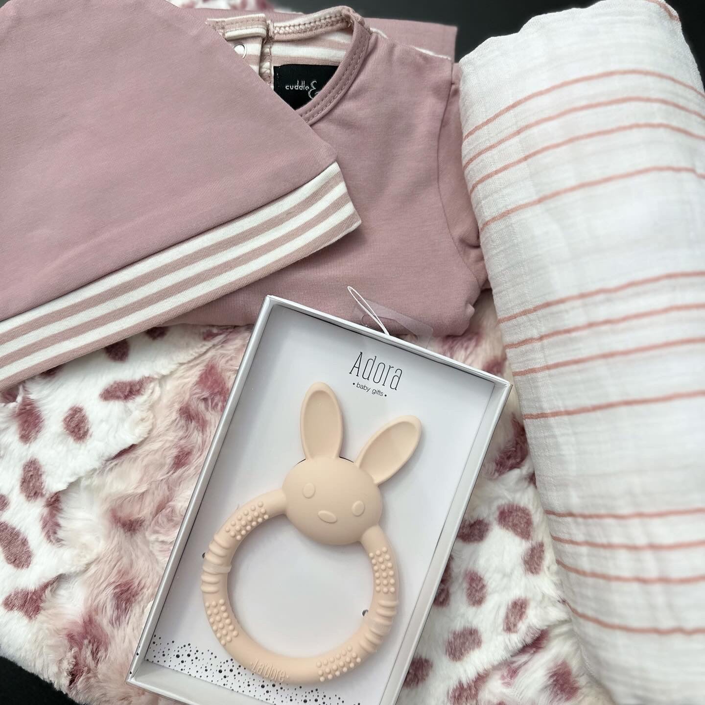 Winx + Blinx Leopard Muave Minky Blanket - Blissful Bundlz